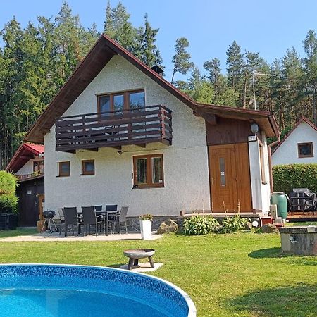 Chata Marecek - V Lesni Osade U Reky Luznice Villa Skalice Exterior foto