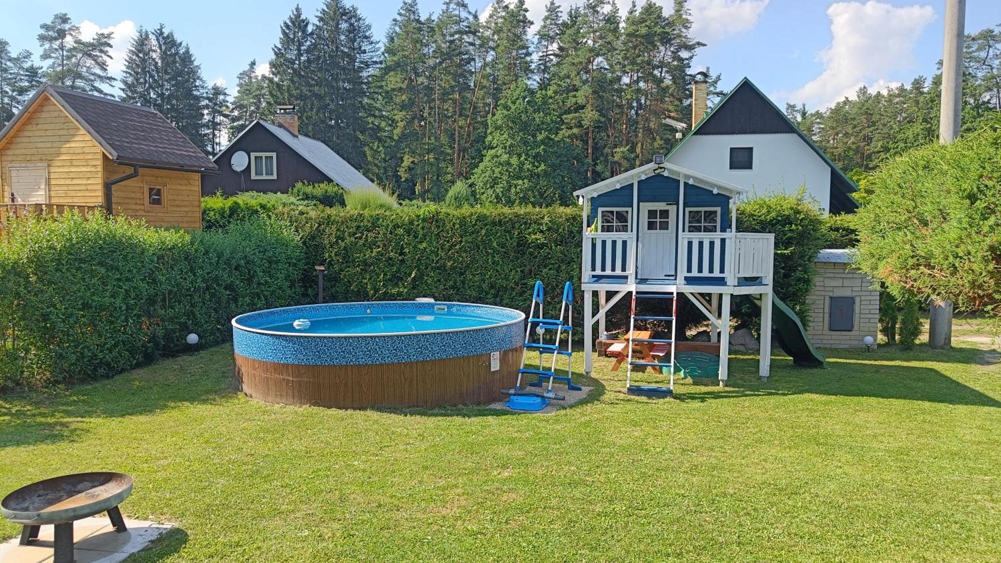 Chata Marecek - V Lesni Osade U Reky Luznice Villa Skalice Exterior foto